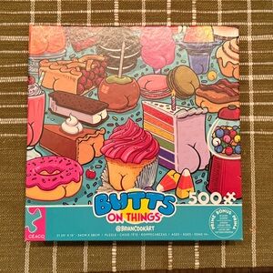 Butts on Things 500 piece puzzle
